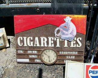 Vintage Marlboro Clock