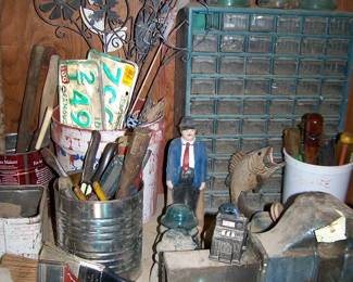 Misc old Tools and Insulators