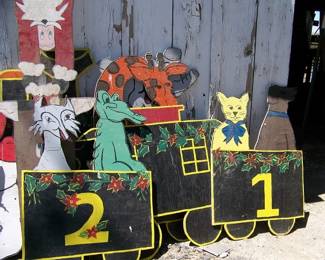 Vintage Christmas Cut Outs