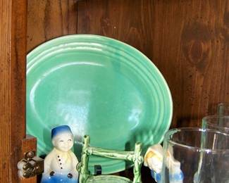 Shawnee pot and Fiesta Platter