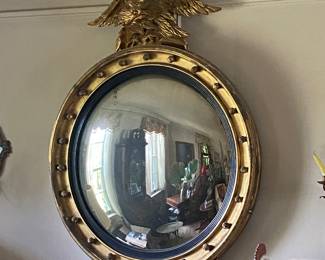 Large Regency convex mirror