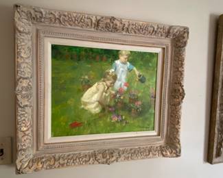 Joseph (Joe) Bower oil painting