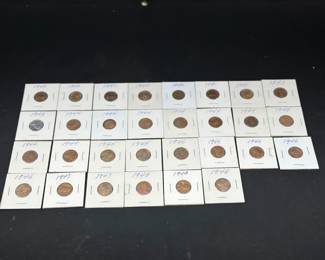 40s50s pennies