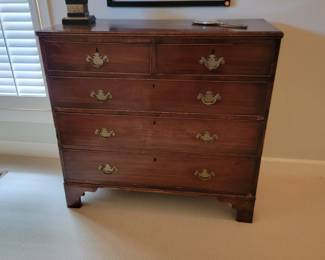 English Chest of Drawers early 19th century.  