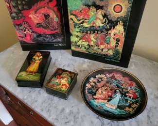 Collection of Russian Lacquer