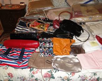 Handbags vintage and newer