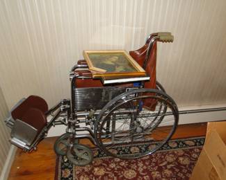 Vintage wheelchair