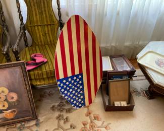 Flag boogie board