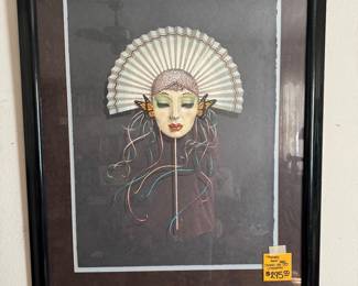 Signed lithograph