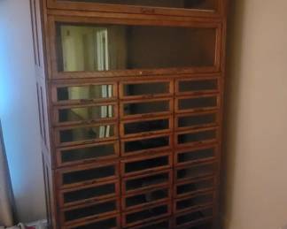 Haberdashery cabinet, stackable 