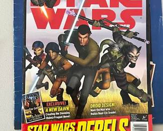 Star Wars magazines 