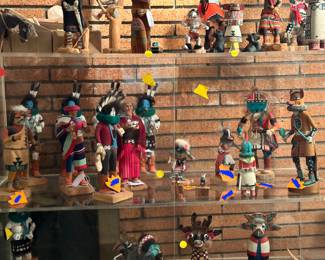 Kachina Doll Collection - About 40 of them