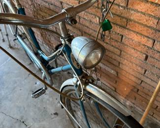 Vintage Schwinn Bike with Head Light