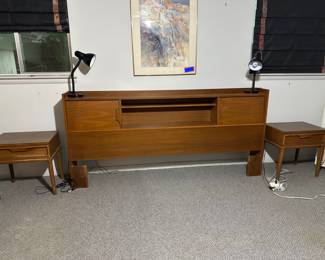 MCM Kind Size Headboard $400