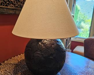 4. Molded metal lamp