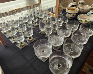 78. Rosenthal stemware