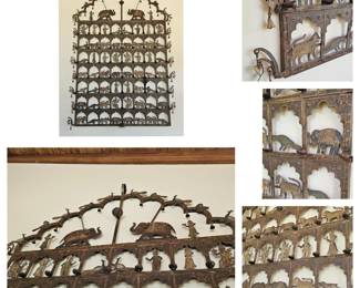 40. Extra view Ethnographic wall candle /oil holder
