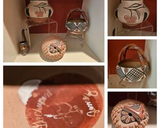 Extra view native pottery lot