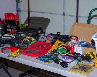 Assortment of name brand tools