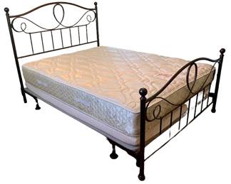432 Queen Bed Frame  Mattress