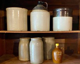 841 Stoneware Crock  More