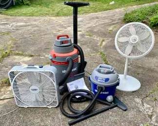 835 Shop Vacs  Fans