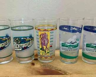 054 Kentucky Derby Glasses
