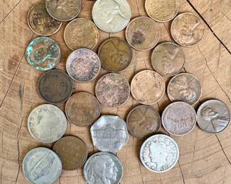 609 Nickels  Pennies