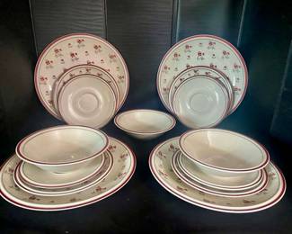 060 Newcor Stoneware Dishes 