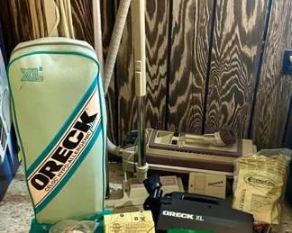 762 Oreck  Electrolux Vacuums