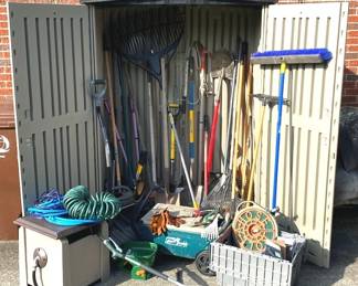 102 Outside Storage Cabinet  Contents 