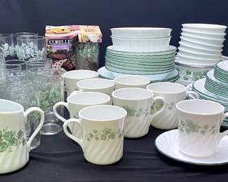 045 Corelle Ivy Dishes 