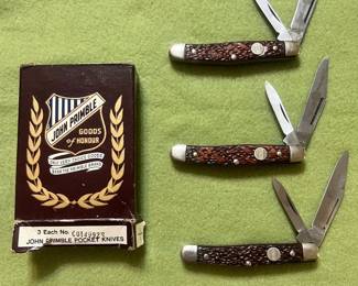 797 3 Primble Serpentine Jack Knives NIB