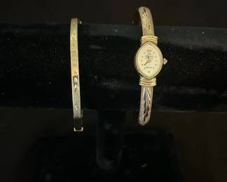 265 Jules Jurgensen Watch  Bangle Bracelet