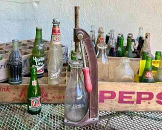 833 Vintage Ale8 Crates, Bottles  More