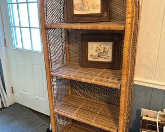 709 Wicker Shelf  Prints