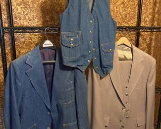 755 Vintage Lee Denim Vest  Jacket 