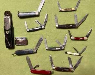 790 Used Pocket Knives 