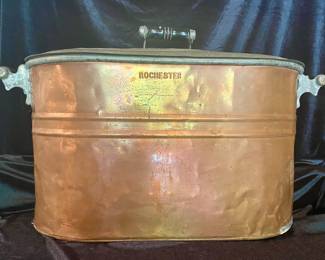831 Large Copper Pot