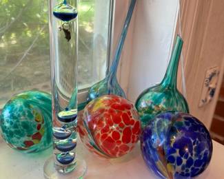 724 Blown Glass Watering Globes 