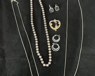 272 Assorted Sterling Silver Jewelry