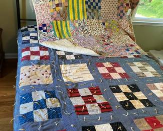 433 Pair Of Quilts 