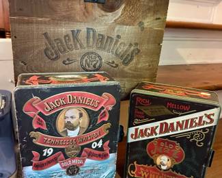 713 Jack Daniels Box  Tins