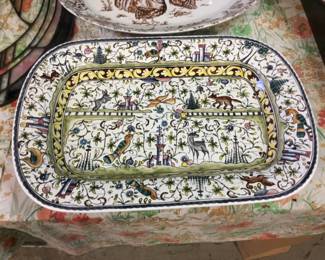Huge Platter Portugal hand painted for Williams Sonoma 