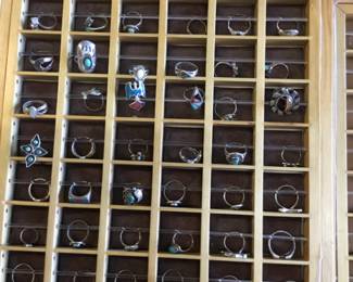 Silver rings - $10 EACH!