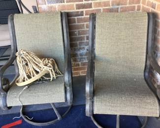 Patio chairs 