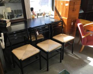 Bar height chairs 