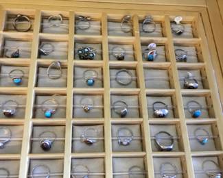 Silver rings - $10 EACH!