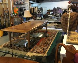 Furniture, rug, decor