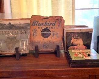 Vintage Albums and 45's